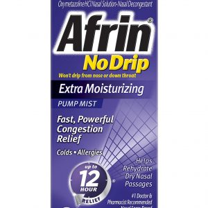 Afrin nasal decongestant spray