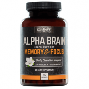 Onnit Alpha Brain memory and focus